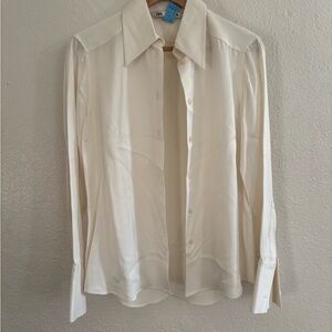 Zara women Elegant White  Shirt